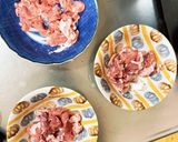 ピリ辛オイ味豚こま白菜回鍋肉青椒肉絲風作り方3写真