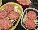 オーブンdeハンバーグwith玉ねぎ麹作り方5写真