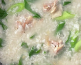温まる鶏肉とねぎの中華しょうがおかゆ作り方6写真