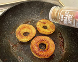 ウイスキー焼きりんご＆皮とシナモンの紅茶作り方6写真