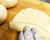 もっちり全粒粉コッペパン。型なし。作り方3写真