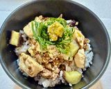 ウメテリ麻婆豆腐with極上茄子どん作り方3写真