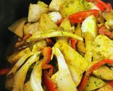 こくまろ中辛●長ネギたまごカレー作り方1写真