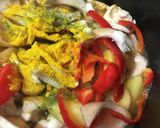 こくまろ中辛●長ネギカレー作り方1写真
