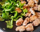 簡単🌟鶏もも肉とピーマンの和風麺つゆ炒め作り方6写真