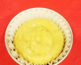 バナナカスタード米粉チョコ蒸しケーキ作り方9写真