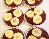 バナナカスタード米粉チョコ蒸しケーキ作り方10写真