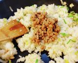 納豆キムチ炒飯♪作り方4写真