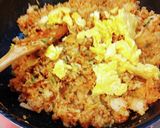 納豆キムチ炒飯♪作り方7写真