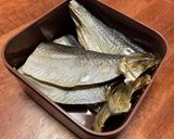 ☆ニシン（サンマ）の干物で醤油焼き☆作り方1写真