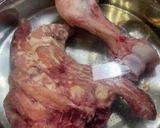 ゲンコツと鶏ガラの動物系スープ作り方1写真