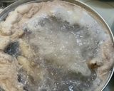 ゲンコツと鶏ガラの動物系スープ作り方3写真