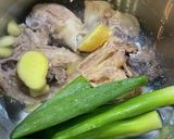 ゲンコツと鶏ガラの動物系スープ作り方5写真