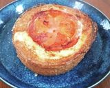 ボリュームupな目玉焼き♪パン耳活用作り方5写真