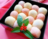 HBで簡単★紅白ちぎりパン作り方9写真