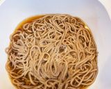 トッピングそば（月見バージョン）作り方5写真