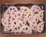 れんこんとブロッコリーの和風たらこバター作り方2写真