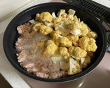 ゆず風味肉団子とカリフラワーのスープ鍋作り方7写真
