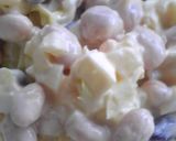 豆とタマゴサラダのトースト作り方4写真