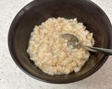 オートミールのネギ焼き♪こくうま醤油味作り方2写真