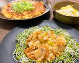 オートミールのネギ焼き♪こくうま醤油味作り方9写真