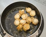 ベビーホタテのネギみじん炒め作り方2写真