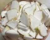 カブとネギと豚バラ肉の炒め物作り方2写真