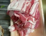 カブとネギと豚バラ肉の炒め物作り方3写真