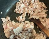 カブとネギと豚バラ肉の炒め物作り方5写真