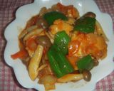 鶏胸肉とピーマンのケチャップ炒め作り方13写真
