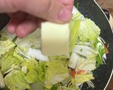 鍋用の野菜しかない!時のラーメンの具作り方3写真