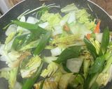 鍋用の野菜しかない!時のラーメンの具作り方7写真