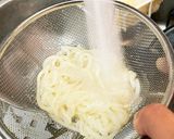 簡単♡ランチに♡たまご醤油たれ納豆うどん作り方2写真