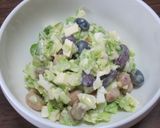 豆とタマゴサラダのトースト作り方5写真