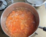 二日酔いの朝のトマトスープ作り方3写真
