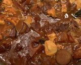 簡単　築地きつねや風のホルモン丼作り方15写真
