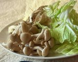 お鍋で残った野菜木の子で！中華玉子スープ作り方1写真
