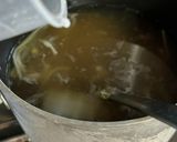 お鍋で残った野菜木の子で！中華玉子スープ作り方4写真