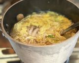 お鍋で残った野菜木の子で！中華玉子スープ作り方6写真