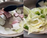 白菜とブロッコリーのチーズクリーム煮作り方3写真