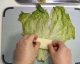 和風★鶏と餅のロールレタス★動画あり★作り方8写真