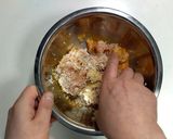 和風★鶏と餅のロールレタス★動画あり★作り方5写真