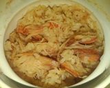 蟹釜飯：炊飯マグを使用しレンチンで！作り方8写真