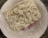 【楽チン】冷凍うどんでカルボナーラ作り方2写真