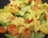 えびと青梗菜の炒め物作り方6写真