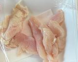 お弁当に！美味し〜鶏唐の焼き鳥タレ和え作り方1写真