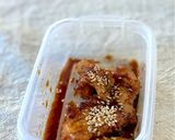 お弁当に！美味し〜鶏唐の焼き鳥タレ和え作り方9写真