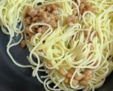 納豆麺作り方1写真