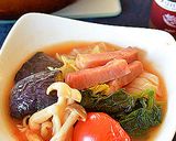 チリパウダーで野菜たっぷりメキシカン鍋♪作り方6写真