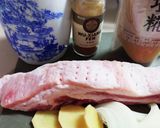 塩麹で柔らかくした中華風蒸し豚と白菜作り方1写真